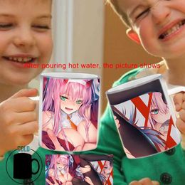 Mugs Coffee Cup Silk Stockings Girl Cup BSKT-118 Cups Sublimation Tumblers Discoloration Mug Anime Cups and Mugs Color Change Mug Bar 240410