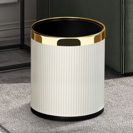 Double-layer Storage Trash Bins Quality Durable Household Waste Bucket Living Room Bedroom Kitchen Bathroom Garbage 10L Capacity