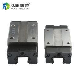 ABBA 20 Block Shaft 20mm Linear Slide Guides Bearing 25mm Linear Rails CNC Machine Accessories Set Carriage For Milling