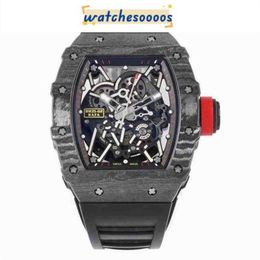 Watch Automatic SuperClone KV Factory Men Wrist Hollowed Superior Quality Eble FibreCarbon Fibre sapphire Ship By Fedex3BDT3BDT