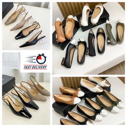 2024 With Box Top Quality Designer Sandals Luxury Slippers Womens Crystal Heel Bowknot Dancing Shoes Soft Room GAI Platform Slip-On Size 35-39 5cm