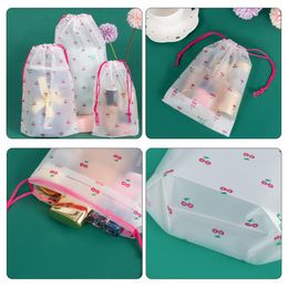 Portable Travel Cosmetic Bag Anti-dust Travel Shoe Bags Women Makeup Case Eco Bags Transparent Toiletry Wash Kit Storage Pouch