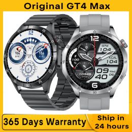 Watches ChatGPT GT4 MAX Smart Watch 1.51'' NFC Compass ECG Blood Pressure Oxygen Feeling Games Bluetooth Call GPS sports Smartwatch Men