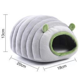 Soft Guinea Pig House Bed Cage for Hamster Mini Animal Mice Rat Hedgehog Winter Nest Bed Hamster House Small Pets Product