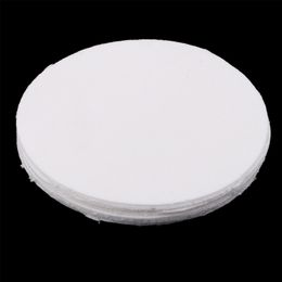 1 Set Ceramic Fibre Paper 120mm Diam Round Microwave Kiln Papers Glass Fusing Paper Pottery Tool for Household DIY Craft