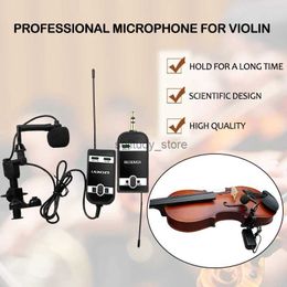 Microphones Wireless microphone for violin performance and instrument specific plug playQ