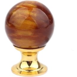 Luxury Amber Shell Tiger Eye Gold Cupboard Pulls Drawer Knobs Door Window Handle Kitchen Furniture Handle Hardware