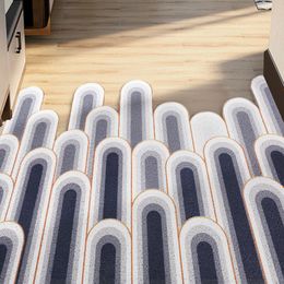 PVC Silk Loop Floor Mats Carpet Entrance Can Be Cut Porch Anti-slip Hallway Door Mat Carpet Custom Pattern Decor Home Door Mats