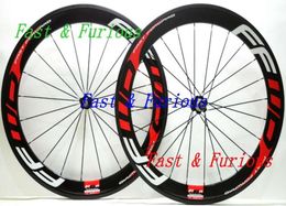 F6R Carbon Wheels 60mm Clincher tubular RoadTrack Bike Carbon Wheel 700C 25mm Cycling Bike7954543