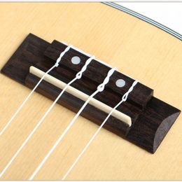 Ukulele 21 24 26 Inches Spruce Sapele Mini Electric Concert Acoustic Guitar 4 Strings Ukelele Instal Pickup Wood Colour Music