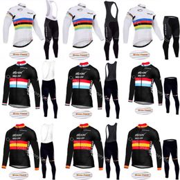 Quick step Pro Team Cycling Jersey Winter Jersey Long Sleeve Thermal Fleece Bike Clothing Maillot Ropa Ciclismo A08262B