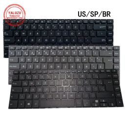 Keyboards US/SP/BR Keyboard Laptop For ASUS V580Q A510U UK505B U510UQ UX550V F510UA F510UN X510U X510UA X510UQ/UR S510 S510U/UA S5100U/UQ