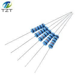 20pcs 2W Metal film resistor 1% 1R ~ 1M 2.2R 4.7R 10R 22R 47R 100R 220R 470R 1K 10K 100K 2.2 4.7 10 22 47 100 220 470 ohm