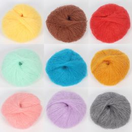 Soft Mohair Cashmere Knitting Wool Yarn DIY For Shawl Scarf Crochet Thread Supplies Hand Knitting
