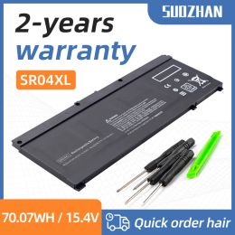 Batteries SUOZHAN SR04XL Laptop Battery for HP OMEN 15CE 15CB 15CE015DX 15CB014ur TPNQ193 TPNQ194 TPNC133 HSTNNDB7W 917724855