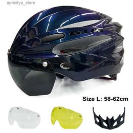 Cycling Helmets GUB Cycling Helmet Integrally Moulded Bike Helmets Ultralight Cycling Safety Helmet Outdoor Motorcyc Bicyc Helmets for Adult L48