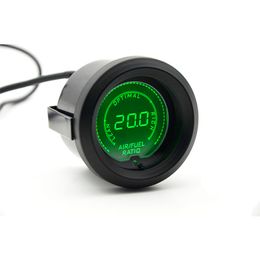 52mm Boost/Water temp/Oil temp/Volt/Tachometer/EGT/Air fuel ratio/Oil pressure Gauge LCD Digital 7 Colour Display + Gauge Pods