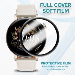 Full Cover Screen Protector For Huawei Watch GT 3 42mm 46mm Protective Film Accessories for Huawei GT3 Smart Watch (Not Glass)