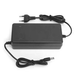 Chargers DC 54.6V/2A Power Adapter 5.5mm Plug Lithium Battery Power Charger 100240V EU Plug