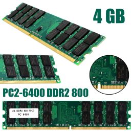 RAMs New Arrival 1pc 4GB PC26400 DDR2 800MHZ Memoria Ram NonECC 240Pin Memory Ram For AMD Desktop PC2 6400/5300/4200 800/667/533MHZ