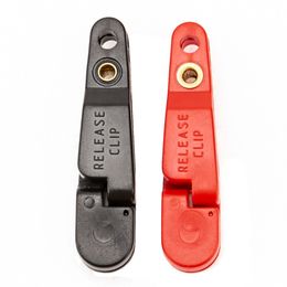 Plastic Padded Snap Line Leader Clip Quick Buckle Grip Clamp Controller Fishing Tackles Tools Sea Pole Equipment