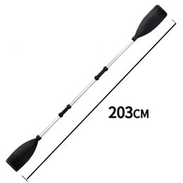 2 Pcs Detachable Kayak Fishing Board Boat Rafting Paddle Aluminium Alloy Rod Stand Up Surfing Oars For Canoe Inflatable Boat Sup