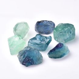 Natural Green fluorite Crystal Stone Healing Quartz Ore Mineral Energy Stone Fluorite Ornaments Rock Mineral Specimen DIY gift