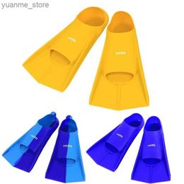 Diving Accessories Swimming training fins silicone professional scuba diving fins short mens and womens swimming fins childrens flip equipment s Y240419 MQ7A