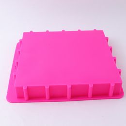 3000ML Big Capacity Square Rendering Soap Silicone Mould DIY Craft Mould For Handmade Soap Making Loaf Toast Thickened Soap Mould