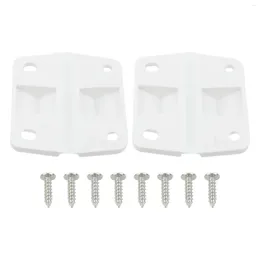 Storage Bags Screws Hinge Parts 5.7x5 Cm Size Plastic Material White Color For Cooler Models 5254D 5255D Durable