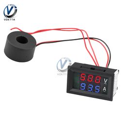 AC50 600V 220V Digital Voltmeter Ammeter Dual Display Voltage Current Metre Detector Metre Amperimetro LED Electrical Instrument