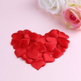 100pcs Love Heart Shaped Sponge Petal For Party Decorative Handmade DIY Petals Birthday Table Wedding Valentine Day Supplies