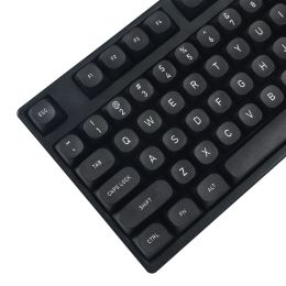 Accessories MA Black PBT Keycaps ANSI ISO CO2 Eteched For Mechanical Keyboard Filco 104 87 61 KBD75 YMD96 GK64 GK61 Keychron