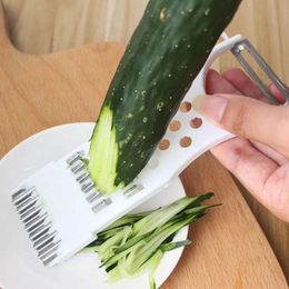 Accessori cucine per cucina vegetale per cereali di carota Struttura di cottura a casa Strumenti di cottura a filo Fruit Peelers Cutter