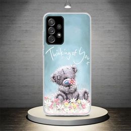 Teddy Me To You Bear Phone Case Fundas For Samsung Galaxy A51 A50S A71 A70 A41 A40 A31 A30S A21S A20E A11 A10S A01 A6 A7 A8 A9 +