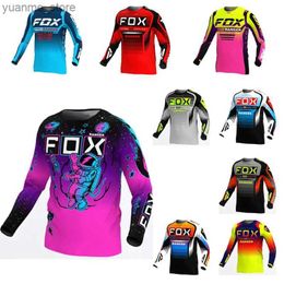 Cycling Shirts Tops Motocross Shirt Downhill RANGER jersey enduro cycling mountain DH maillot ciclismo hombre motorcycle cycling jersey Y240410