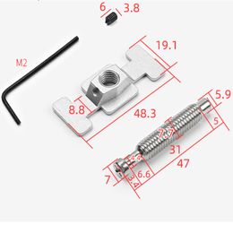 New Mortice Sliding Window Lock No Keys Interior Room Hanging Sliding Door Embedded Lock Hook Invisible Move Window Lockset