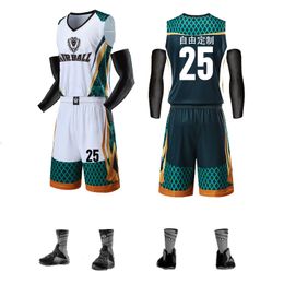 Top Quality Men Kids Women Basketball Training Jersey Set Pockets Sport Kit Customized Basketball Jersey Uniforms Throwback Suit