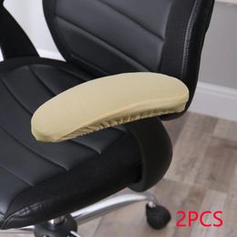 Chair Covers 2Pcs Office Arm Rest Covering Elastic Armrest For Desk Chairs Home Computer Gaming