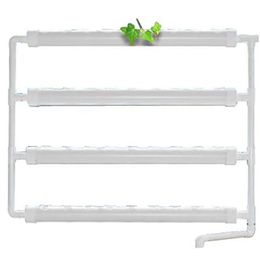 Wall-Mounted Home Garden Planting Site Hydroponic Grow Kit 36 Holes Veranda Grow With 220V/110V Water Pump
