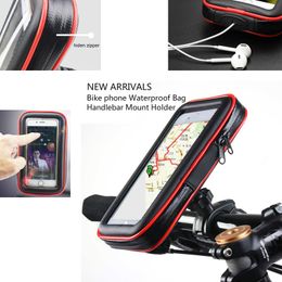 Waterproof Touch Screen Case Bag Motorcycle Bicycle Phone Holder For Google 8 7 6 Pro 7A 6A 5A 3A XL,LG Velvet 5G,Sony 1 5 10 V