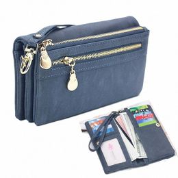 puou 2020 Fi Zipper Purses Women's Wallets Envelop Lg Wallet Women Lg Secti Clutch Wallet Soft PU Leather Mey Bag y3tc#