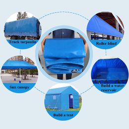 0.4mm PVC Coated Tarpaulin Rainproof Cloth Garden Courtyard Awning Outdoor Tent Waterproof Oilcloth Truck Canopy Shading Sail