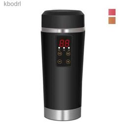 Electric Kettles DMWD portable electric heating cup car kettle travel water heater 12/24V insulated stainless steel YQ240410
