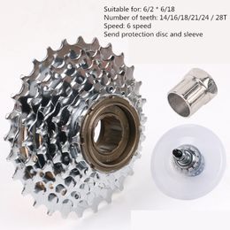 Mountain Bike Threaded flywheel Rotating Bicycle Flywheel 6 7 8 9 10 Speed Variable 28T 32T 36T Universal mtb Freewheel