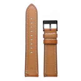 20mm strap for Xiaomi Mijia Quartz watch Strap Leather band Sport smart Watch Straps bracelet metal buckle belt