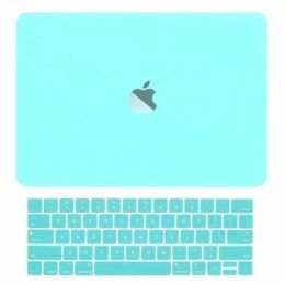 Cases 2in1 Hot Blue Matte Hard Case+Keyboard Skin For Macbook Pro 14 Case Air 13 M1 M2 Chip Air 15.3 13.6 Cover Pro 13 Case