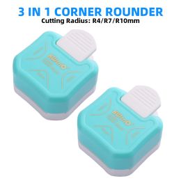 Punch R4 R7 R10 3 In 1 Corner Rounder Paper Punches Border Punch Round Corner Paper Cutter Card Scrapbooking for DIY Handmade Crafts