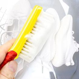 Shoe Brush Long Handle Bristles Cleaning Plastic Washing Board Brush Nano Silk Cleaning Household Items Housework Tools