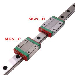 MGN9C MGN9H MGN Linear Rail Guide 1PC Miniature Linear Rail Slide+1PC MGN Carriage 300 350 400 450 500 550 1000mm CNC 3D Printer